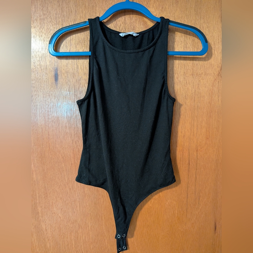 Black Sleeveless Body Suite